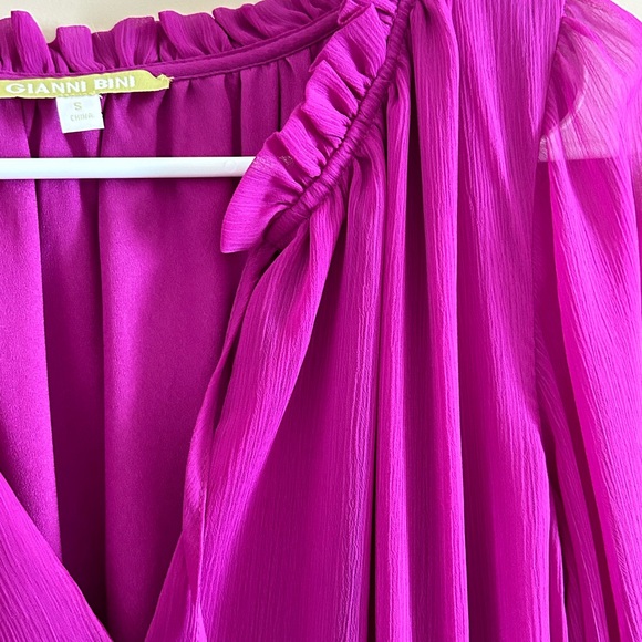Pink Ruffle Dress - Picture 5 of 7